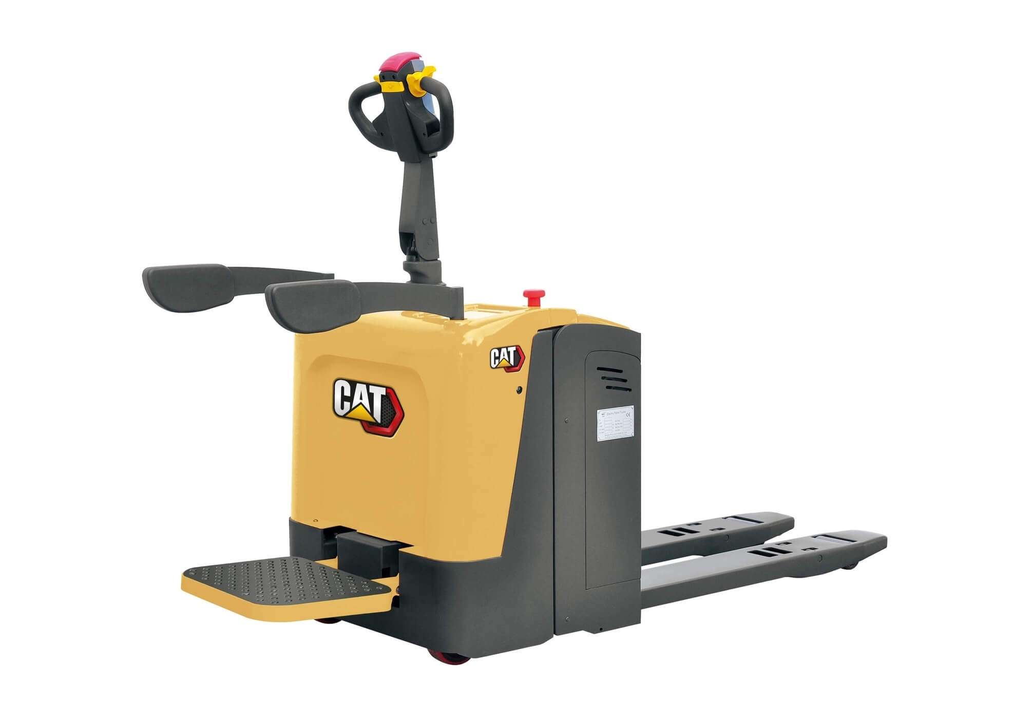 caterpillar elektrisch platform transpallet 2 ton