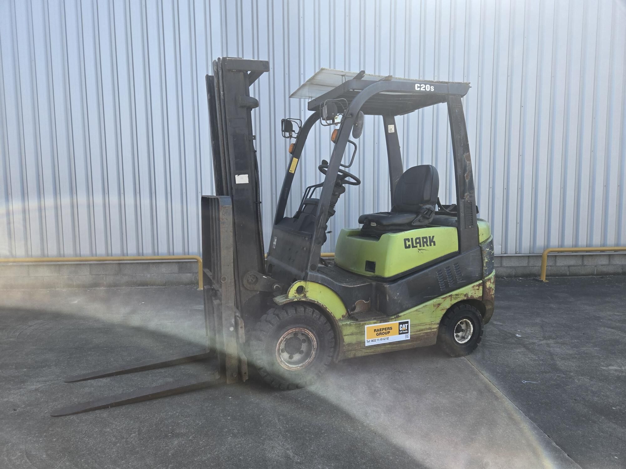 CLARK C20SL Gas heftruck 2607090005