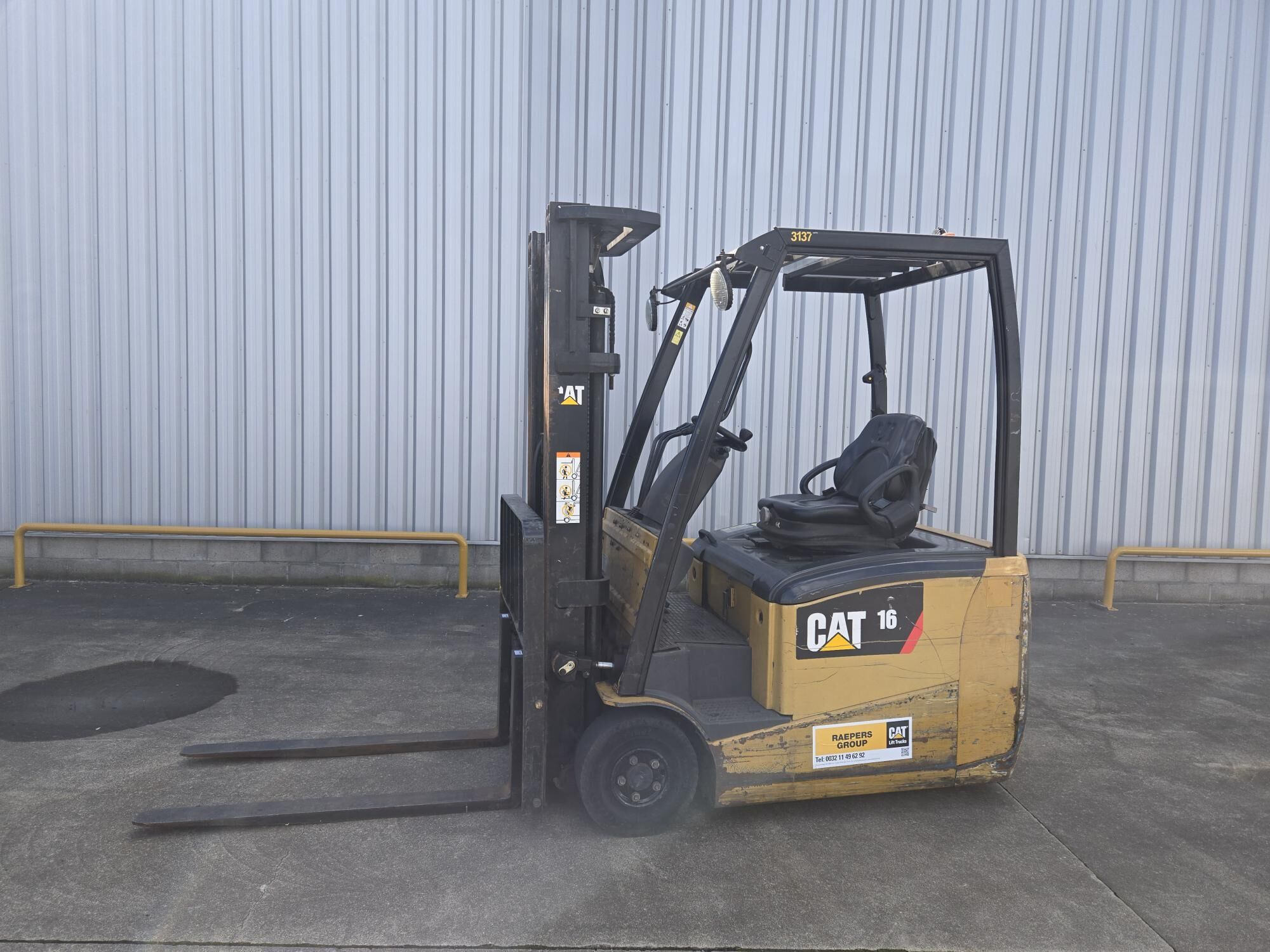 CATERPILLAR EP16CPNT Drie wiel elektrische heftruck 2609080001