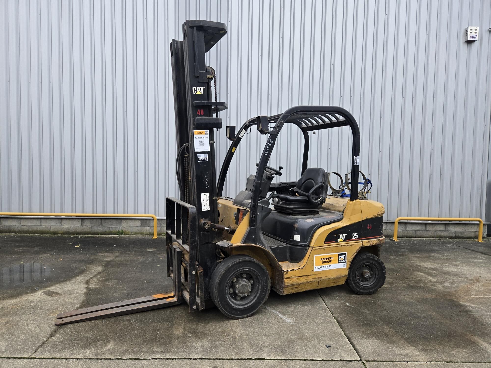 CATERPILLAR GP25N Gas heftruck 2609160003