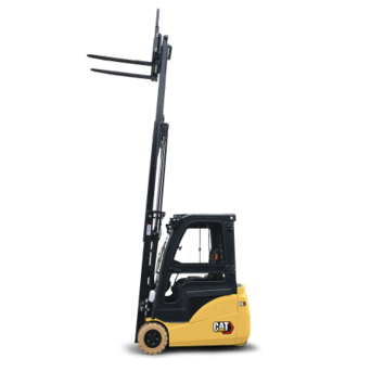 Cat® elektrische driewielheftruck Lithium Ion 2 ton